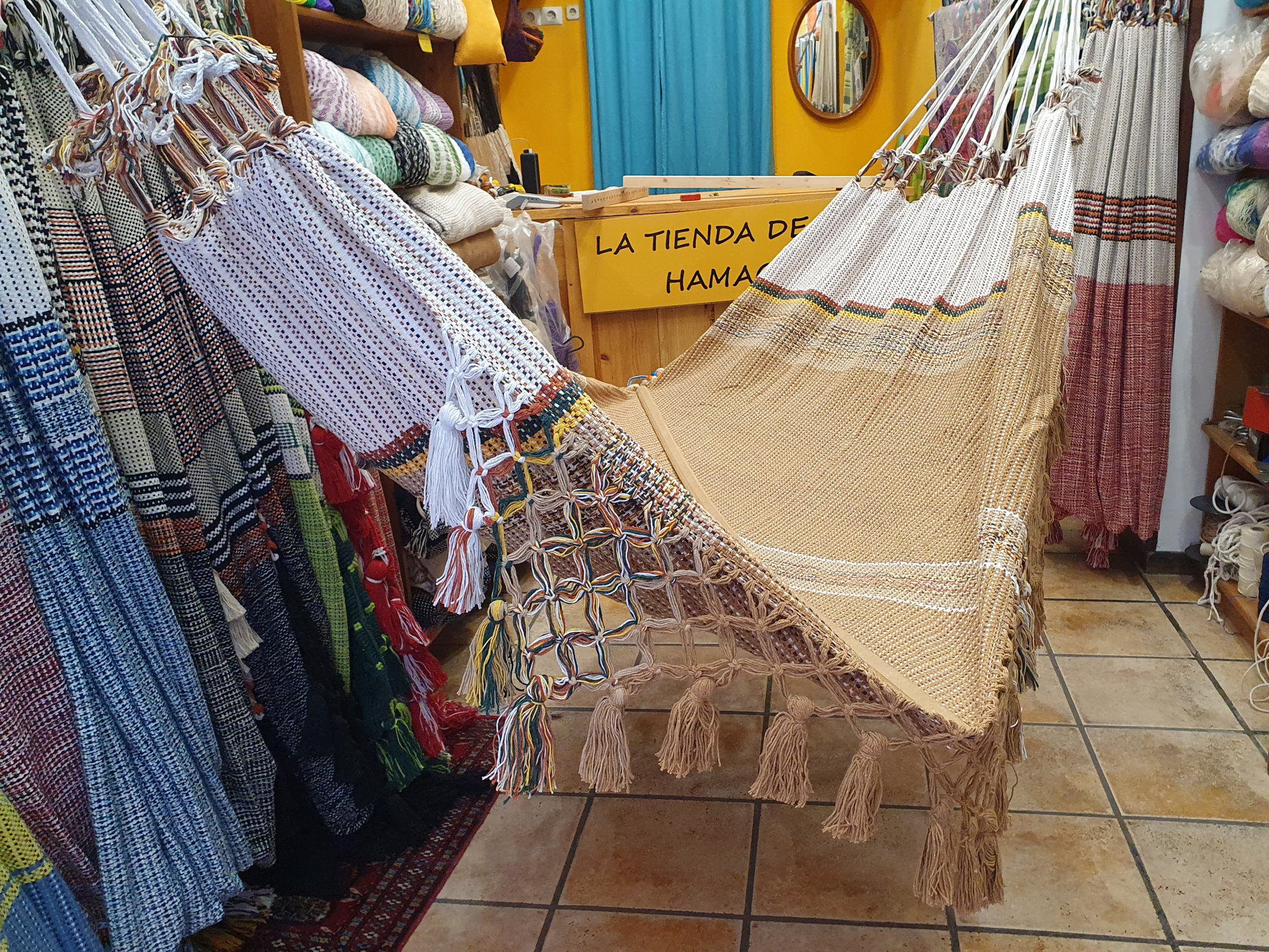 Hamaca individual Tintorero